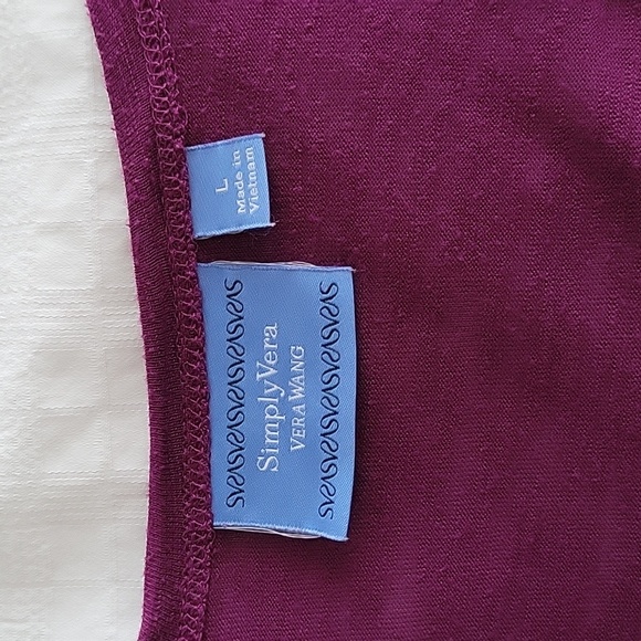 Vera Wang cardigan w/brooches - Picture 5 of 7